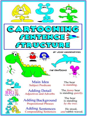 cover image of Cartooning Sentence Structure